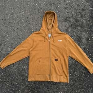 Genuine Dickies Men's Thermal Lined Full-Zip Hoodie Sweatshirt Brown